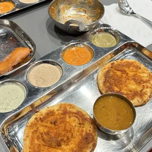 Ghee Podi Uthappam