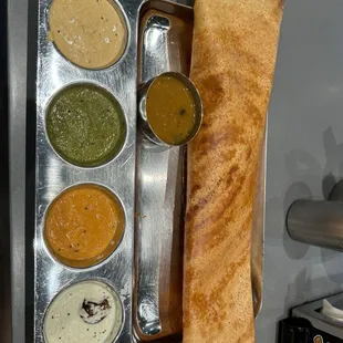 Ghee Podi Dosa
