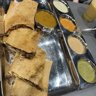 Mushroom Dosa