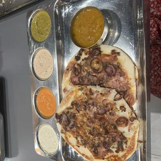 KC Spl Small Onion Uthappam