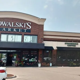 the front of the store