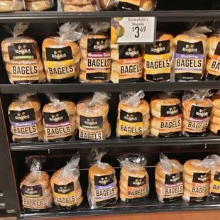 a variety of breads