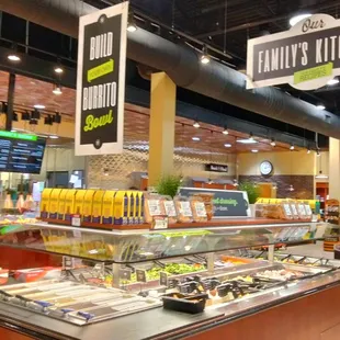the food section