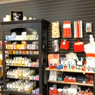 a variety of products