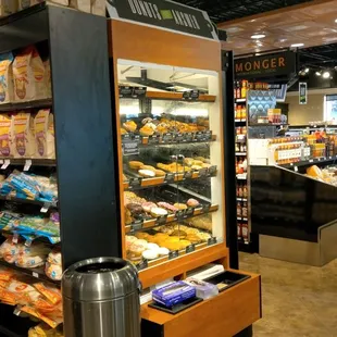 a view of the produce section