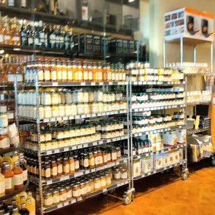 shelves of goods