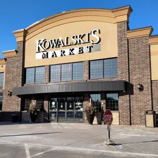 the front of the store