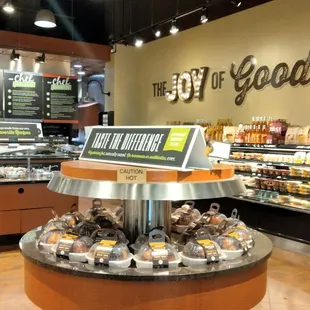 the food section