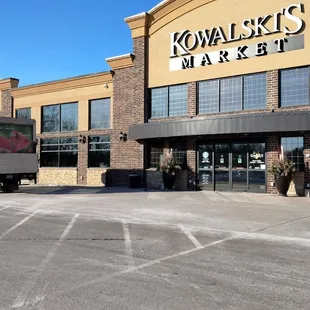 the outside of the store