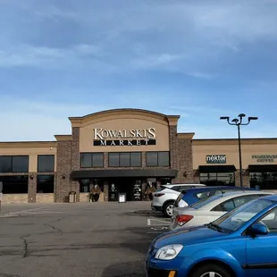 outside
