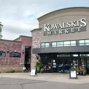 the front of the store
