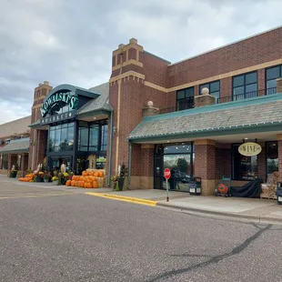 the front of the store