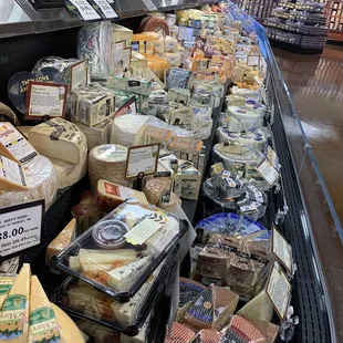 This is just one view of the cheeses they have
