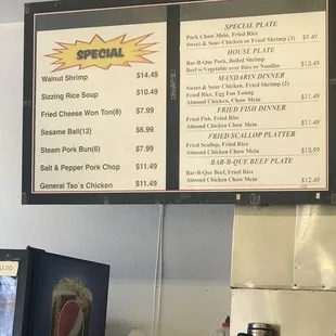 Specials!