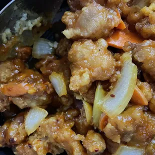 Orange chicken