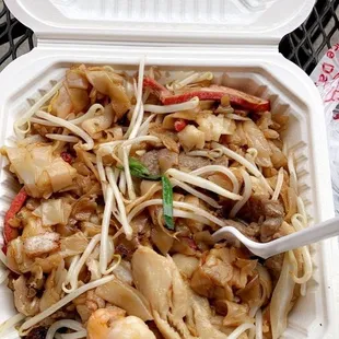 The House chow fun is the go to for me