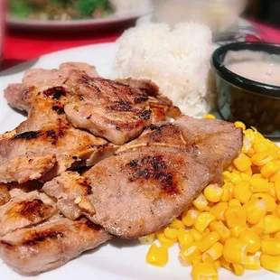 Pan Fried Pork Chop Daily Special