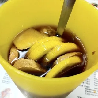 Boiled Coke w/ Ginger & Lemon