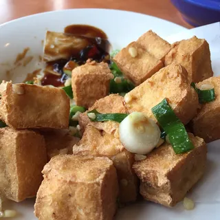 Salted Yolk Fried Tofu