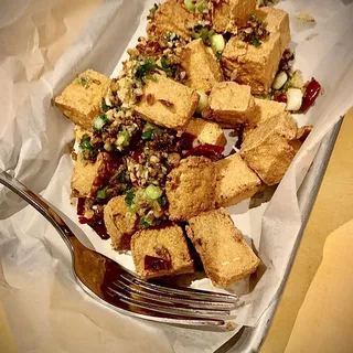Salt & Hot Pepper Fried Tofu