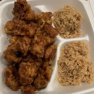 General Tso's. Solid dish.