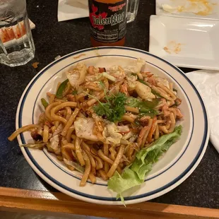 Teriyaki udon  estaba delicioso