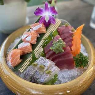 Small Sashimi Combination - more tuna than I wanted...