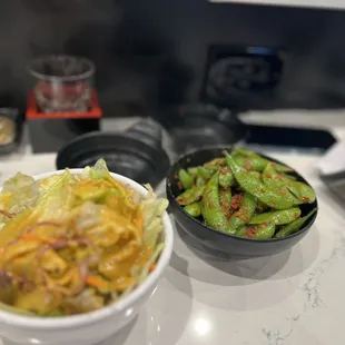 Garlic Spicy Edamame