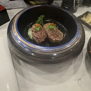 Kobe Beef Nigiri Sushi