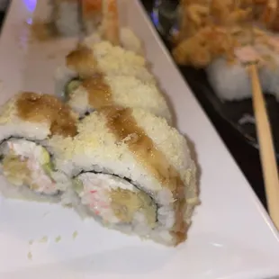 hair sushi roll chefs choice