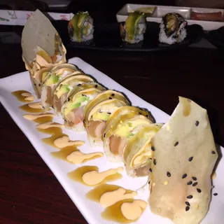 D5. Superman Roll and Golden Tiger Roll with Miso Soup