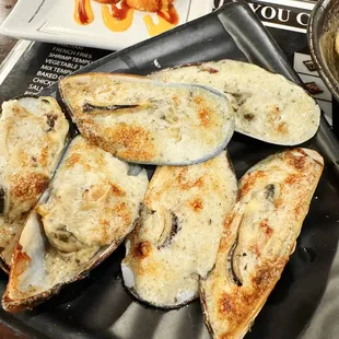 Baked Mussels
