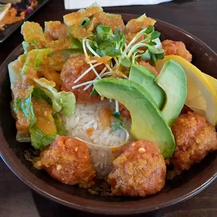 Golden Spicy Tuna Roll