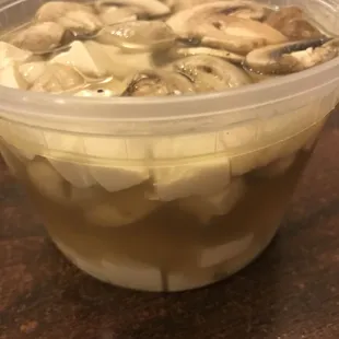 Miso soup, did not suit me personally