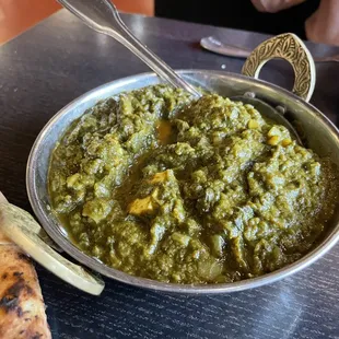 Palak Paneer, very healthy and very tasty.