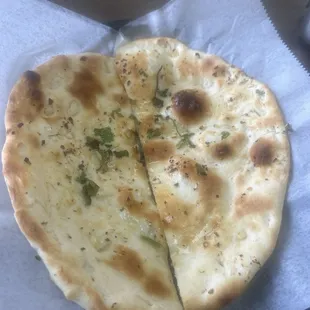 Garlic naan
