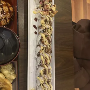 November roll, my favorite out of the items we got!