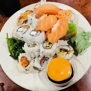 My sushi plate