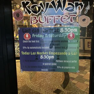 all togos are 50% off except hibachi.  It's a pretty good steal.  Sunday -Thursday @7:40pm-8:45pm C  Friday -Saturday@8:30pm-9:15