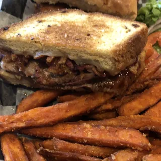 Smoked BBQ Brisket Grilled Cheese