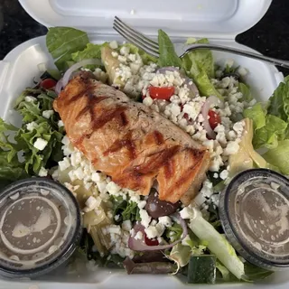 Mediterranean Salmon Salad