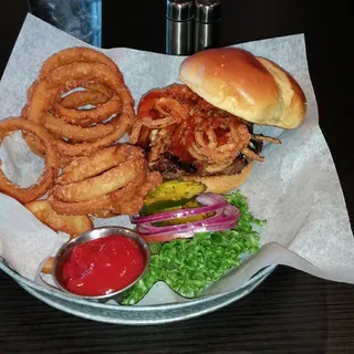 Bourbon Blue Burger
