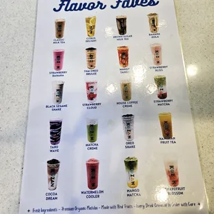 Refreshing selections!