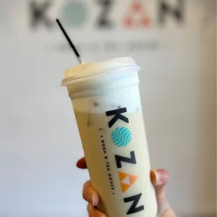 Wintermelon Green Milk Tea with Cheese Foam