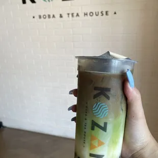 Dirty Matcha AKA best drink ever!!!