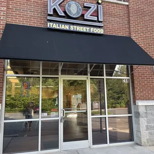 Very unassuming the outside of the building