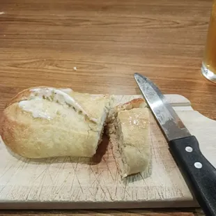 Would you like some bread? Say yes.