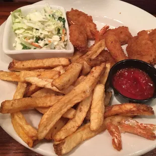 Endless shrimp fry on Fridays