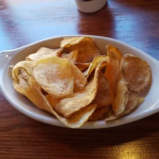 House chips better then out of bag, would get again