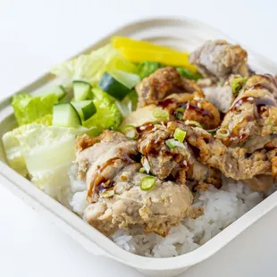 Garlic Chicken Bento